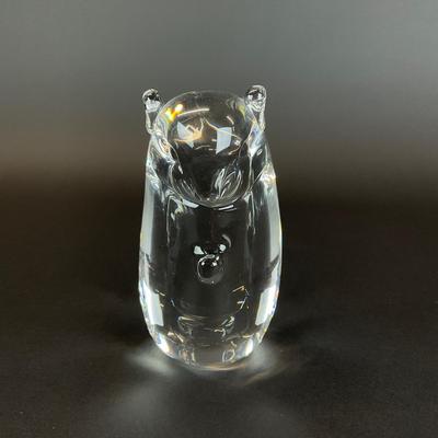 Sale Photo Thumbnail #840: A art glass chipmunk named “madigan” sculpture. Signed to its underside.
Measurements:
5.5” in height, 2.75” in width. 3.5” in depth