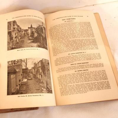 Lot #196 Tourists Guide to New Orleans - 2 copies - 1900/1924