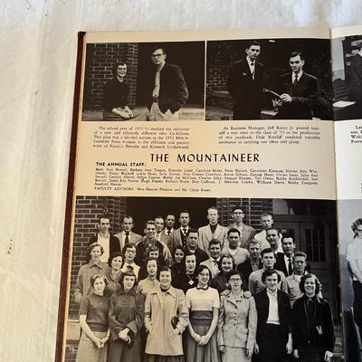 The 1953 Mountaineer Annual