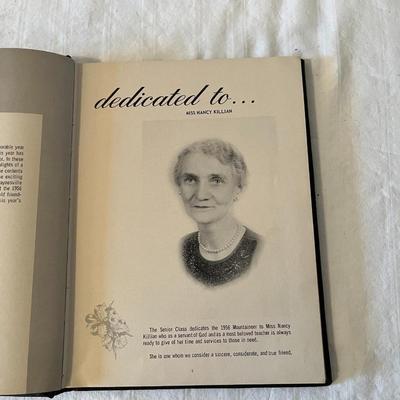 The 1956 Mountaineer Annual