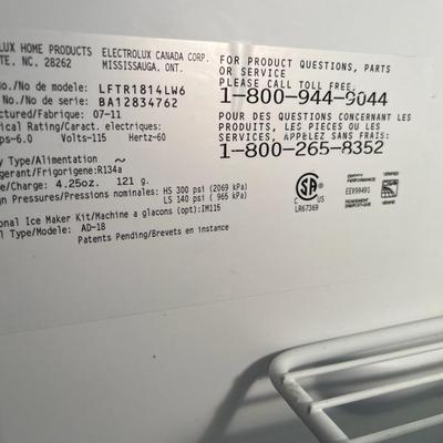 Frigadaire Freezer Refrigerator (G)