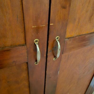 Wooden Armoire/Storage Cabinet (G6-JS)