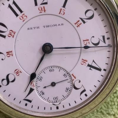 Seth Thomas Pocket Watch 215223