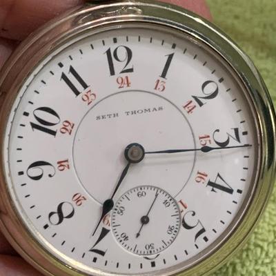 Seth Thomas Pocket Watch 215223