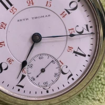 Seth Thomas Pocket Watch 215223