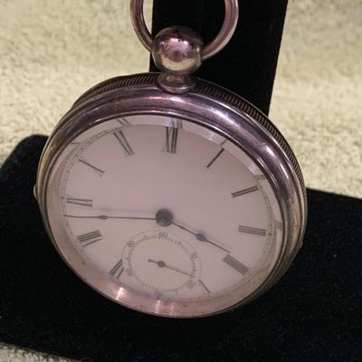Vintage William Ellery Pocket Watch No Key Untested