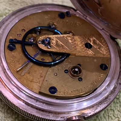 Vintage William Ellery Pocket Watch No Key Untested