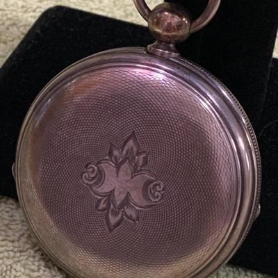 Vintage William Ellery Pocket Watch No Key Untested