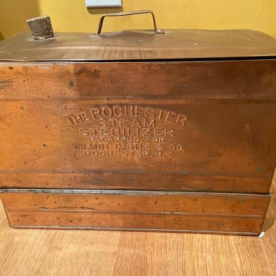 The Rochester steam sterilizer