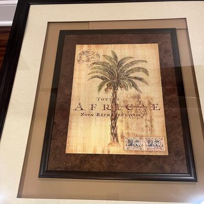 Two Framed & Matted Prints (BD-MG)