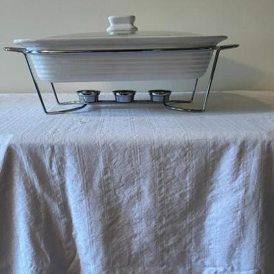 Rectangle Ceramic Food Warmer (G)