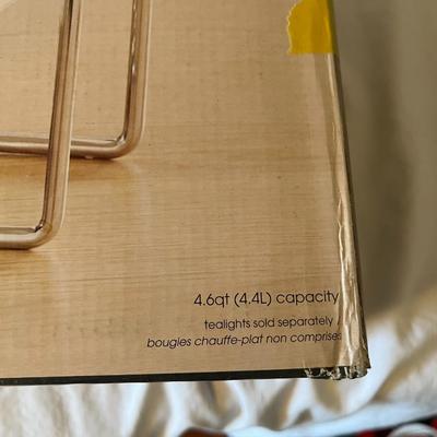 Rectangle Ceramic Food Warmer (G)