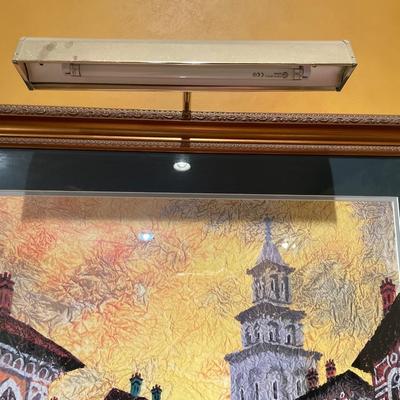 “Venice Yellow Sunset” with spotlight