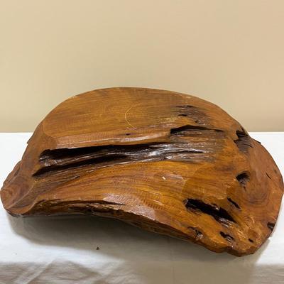 Carved Teak Root Bowl (BD-MG)