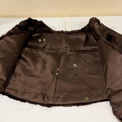 Fur Stole & Collar Plus Kid Gloves (BD-RG)