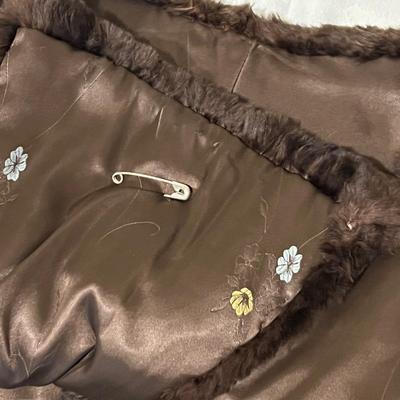 Fur Stole & Collar Plus Kid Gloves (BD-RG)