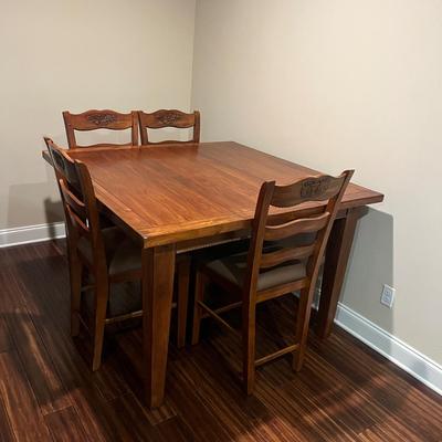 GS Furniture High Top Table & Four Chairs (BD-MG)