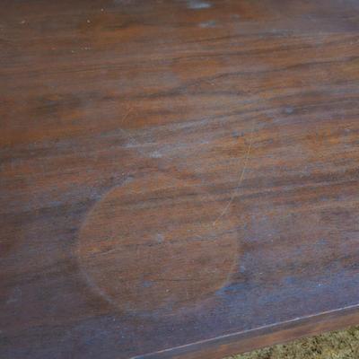 Fluted Pedestal Leg Coffee Table (G5-JS)