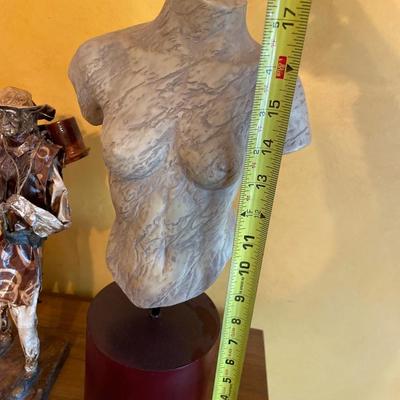 Mexican decor with bust torso