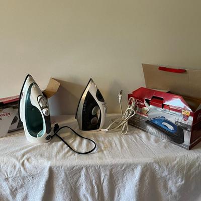 Two Sunbeam Irons (G)