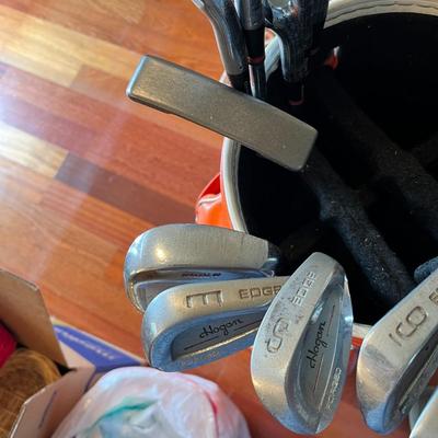 Univ Of Tenn Miller Golf Bag and Clubs (G)