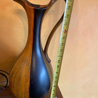 Tall vase with bike clock and more