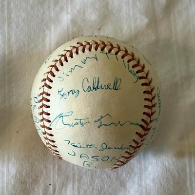 Two Official Little League Baseballs Signed By the Players (G)