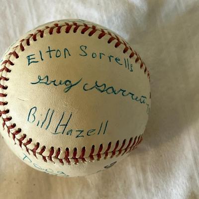 Two Official Little League Baseballs Signed By the Players (G)