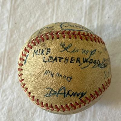 Two Official Little League Baseballs Signed By the Players (G)
