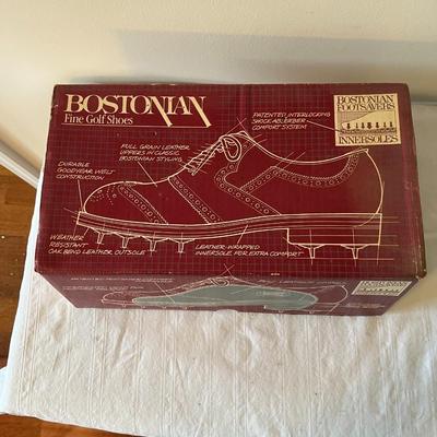 Men's 10 1/2 Bostonian Key West Golf Shoes (G)