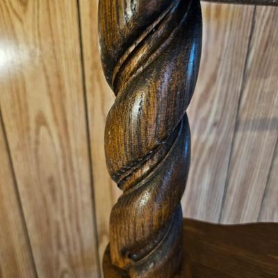 Unique Four Level Wood Plant Stand (G5-JS)