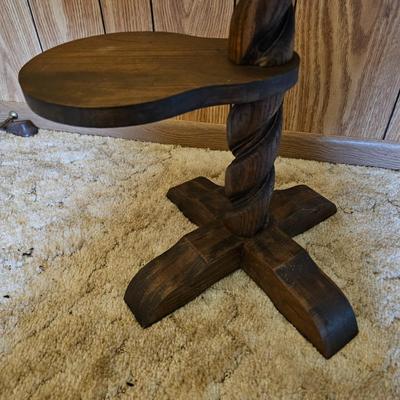 Unique Four Level Wood Plant Stand (G5-JS)