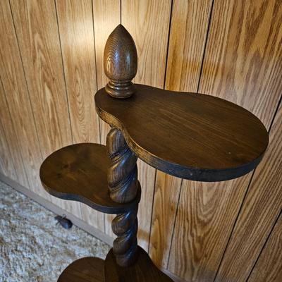 Unique Four Level Wood Plant Stand (G5-JS)