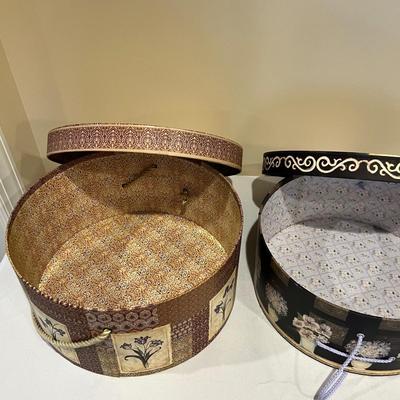 Ladies Smart Summer Hats Plus Hatboxes (BD-RG)