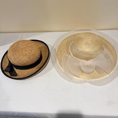 Ladies Smart Summer Hats Plus Hatboxes (BD-RG)