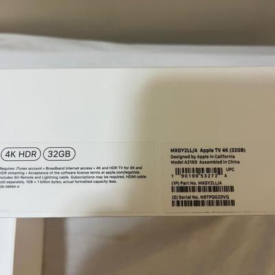 Two Apple TV Streaming Boxes (BLR-MG)