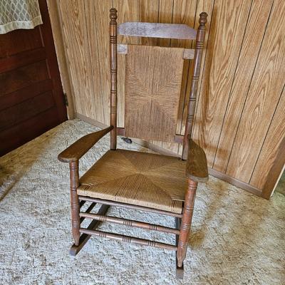 Porch Style Rattan Rocking Chair (G5-JS)