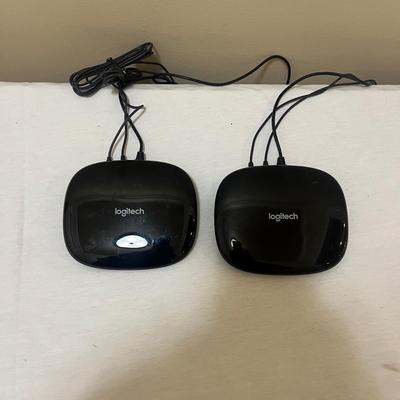 Two Harmony Remotes With Two Logitech Hubs (BLR-MG)