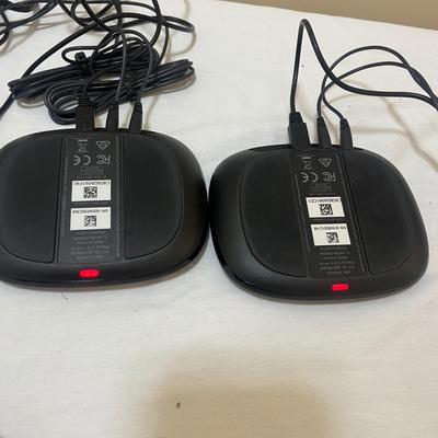 Two Harmony Remotes With Two Logitech Hubs (BLR-MG)