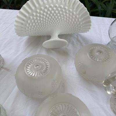Apothecary Libby bottles, glass candy
