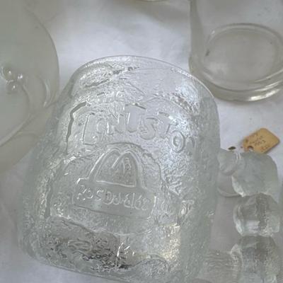 Apothecary Libby bottles, glass candy