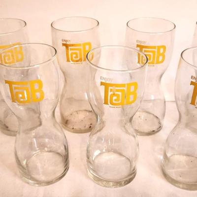 Lot #211 Lot of 7 Vintage TAB Glasses