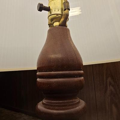 Five Wood Lamps w/Shades (G5-JS)