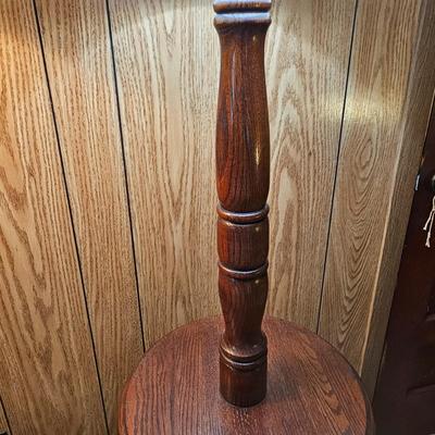 Five Wood Lamps w/Shades (G5-JS)