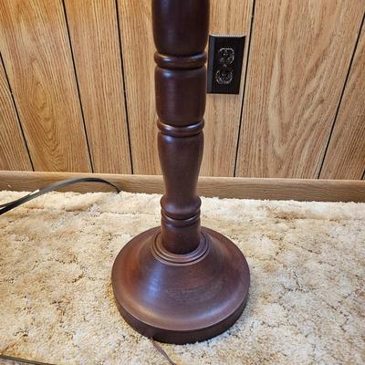 Five Wood Lamps w/Shades (G5-JS)
