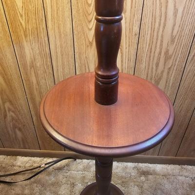 Five Wood Lamps w/Shades (G5-JS)