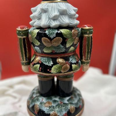 Fitz & Floyd Pinecone Nutcracker