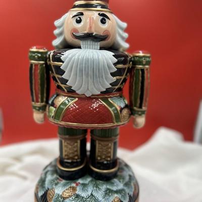 Fitz & Floyd Pinecone Nutcracker