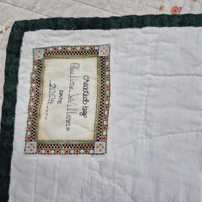 Tulip Hand Stitched Quilt