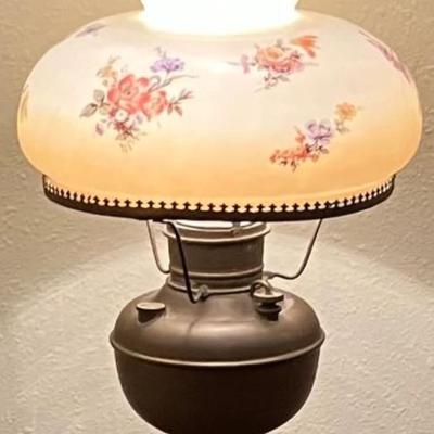 Vintage Hurricane Lamp